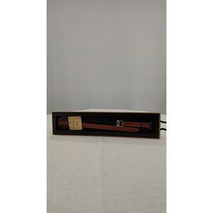 Quince Electronics Leather Double Wrap Smartwatch Band Brown 41Mm